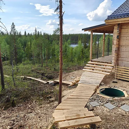 Lapland Riverside Cabin, Aekaesjoki Hideaway - Riverview, Traditional Sauna, Avanto, Wifi, Ski, Yllaes Akasjoensuu