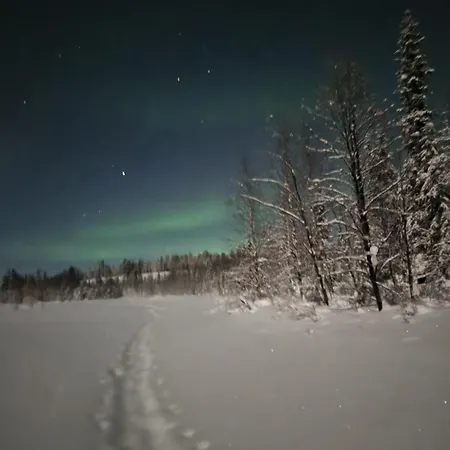 Lapland Riverside Cabin, Aekaesjoki Hideaway - Riverview, Traditional Sauna, Avanto, Wifi, Ski, Yllaes