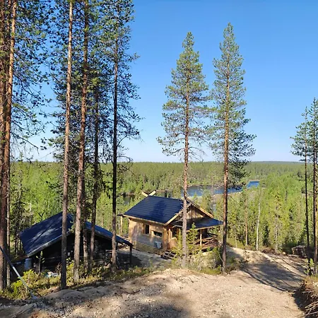 Chalet Lapland Riverside Cabin, Aekaesjoki Hideaway - Riverview, Traditional Sauna, Avanto, Wifi, Ski, Yllaes Akasjoensuu