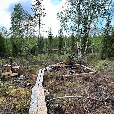 Lapland Riverside Cabin, Aekaesjoki Hideaway - Riverview, Traditional Sauna, Avanto, Wifi, Ski, Yllaes Chalet *