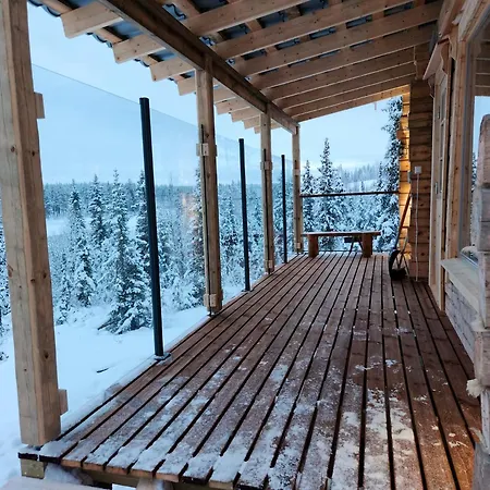 Lapland Riverside Cabin, Aekaesjoki Hideaway - Riverview, Traditional Sauna, Avanto, Wifi, Ski, Yllaes Chalet Akasjoensuu