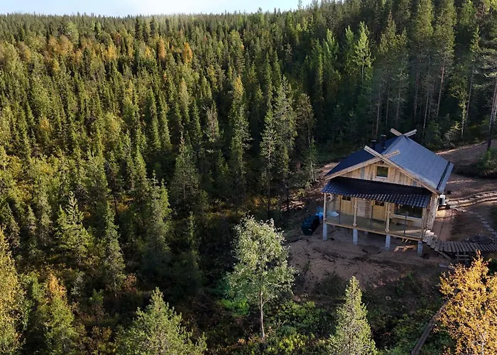 Lapland Riverside Cabin, Aekaesjoki Hideaway - Riverview, Traditional Sauna, Avanto, Wifi, Ski, Yllaes Akasjoensuu