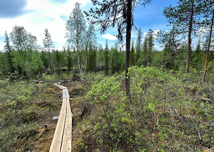 Lapland Riverside Cabin, Aekaesjoki Hideaway - Riverview, Traditional Sauna, Avanto, Wifi, Ski, Yllaes Chalet