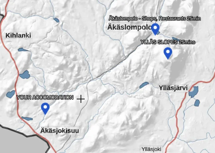 Lapland Riverside Cabin, Aekaesjoki Hideaway - Riverview, Traditional Sauna, Avanto, Wifi, Ski, Yllaes Chalet Akasjoensuu