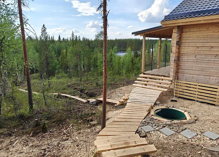 Lapland Riverside Cabin, Aekaesjoki Hideaway - Riverview, Traditional Sauna, Avanto, Wifi, Ski, Yllaes Akasjoensuu