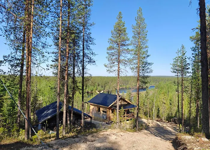 Chalet Lapland Riverside Cabin, Aekaesjoki Hideaway - Riverview, Traditional Sauna, Avanto, Wifi, Ski, Yllaes Akasjoensuu