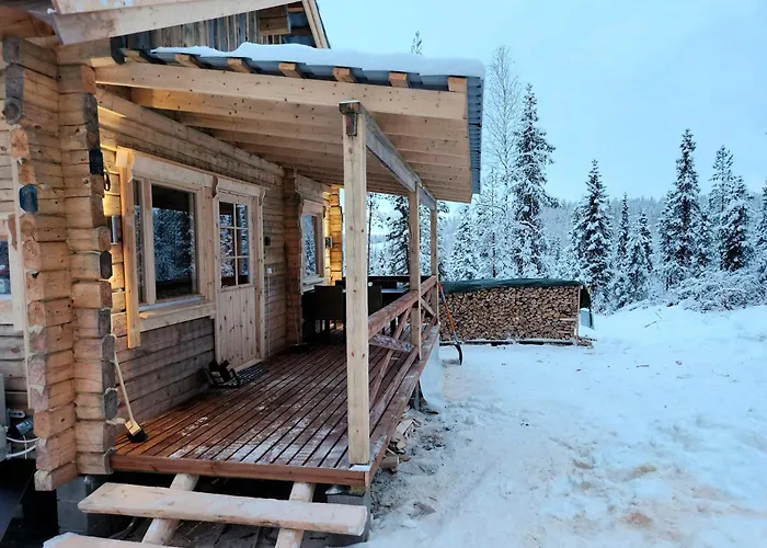 Lapland Riverside Cabin, Aekaesjoki Hideaway - Riverview, Traditional Sauna, Avanto, Wifi, Ski, Yllaes Chalet Akasjoensuu