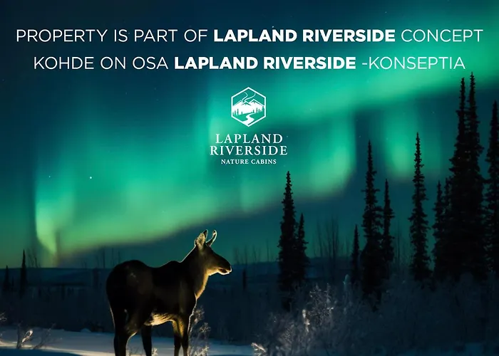 Lapland Riverside Cabin, Aekaesjoki Hideaway - Riverview, Traditional Sauna, Avanto, Wifi, Ski, Yllaes